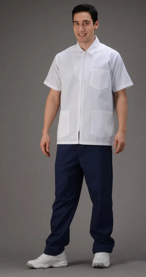 32" Men's Zip Lab Coat