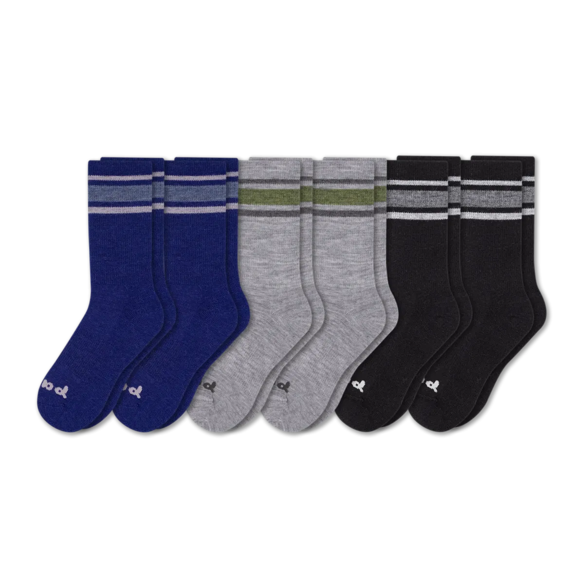 6 Pack - Men's Crew Pacas Socks