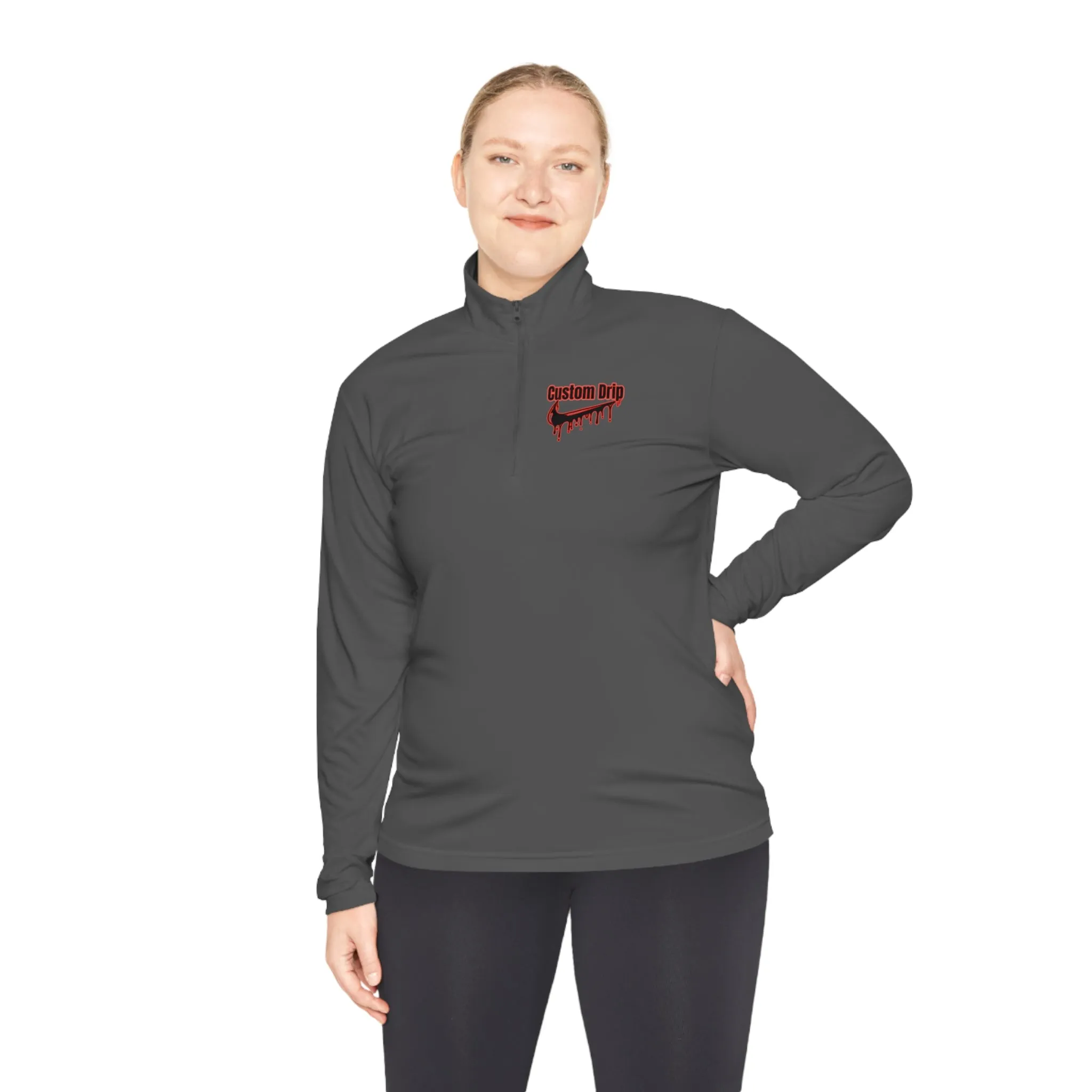 Custom Drip's Unisex Quarter-Zip Pullover