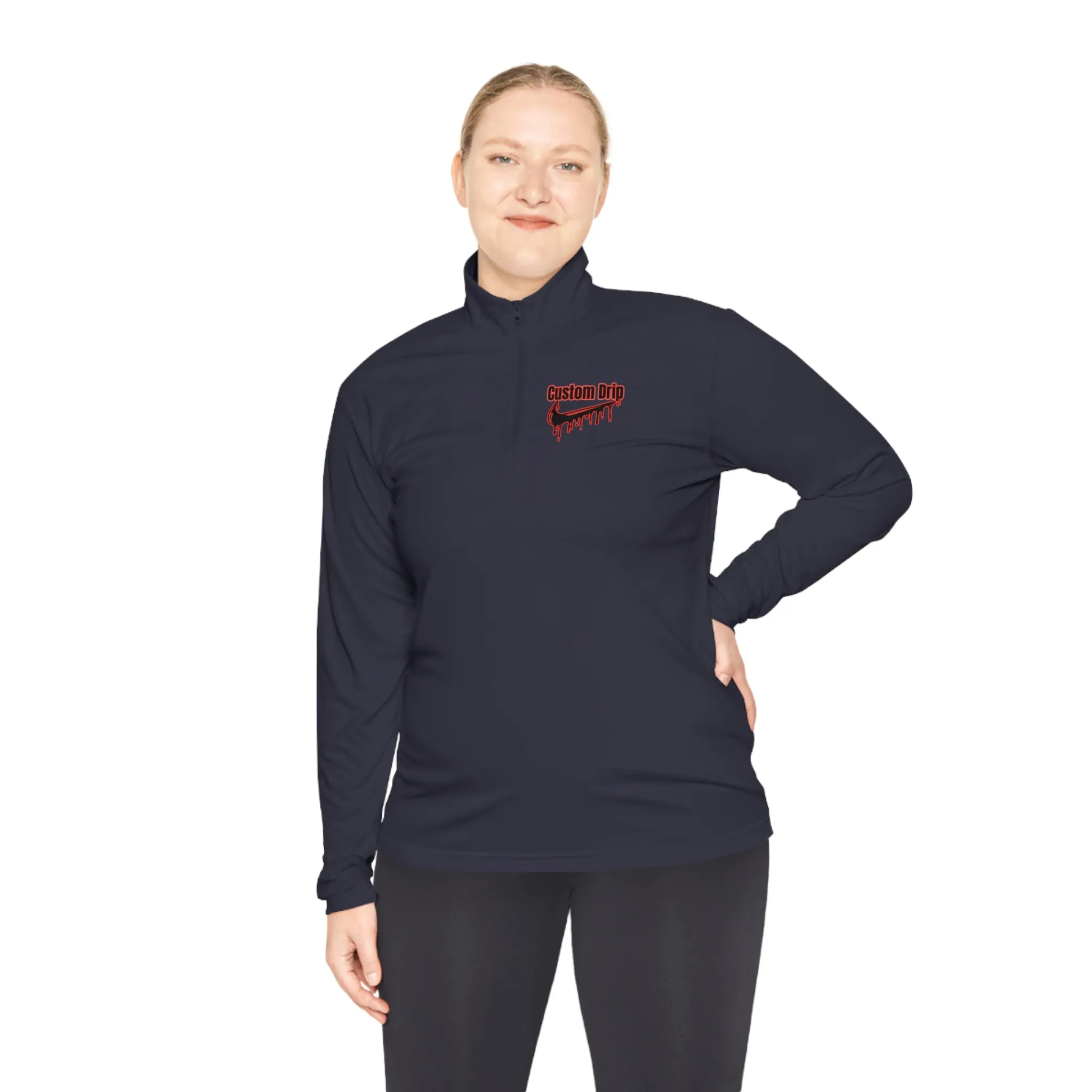 Custom Drip's Unisex Quarter-Zip Pullover