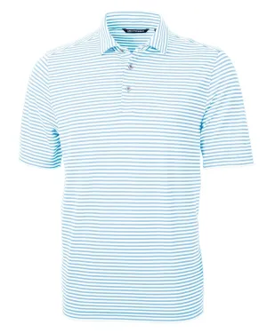 Cutter & Buck Men's Virtue Eco Pique Stripe Recycled Polo
