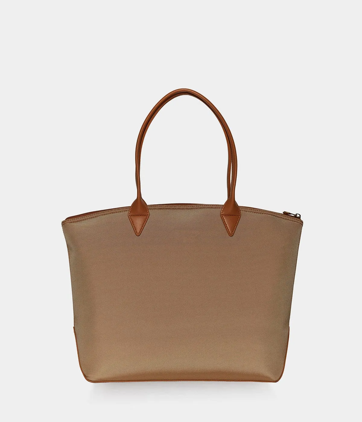 Jolly Apple & Recycled Nylon Tote | Caramel