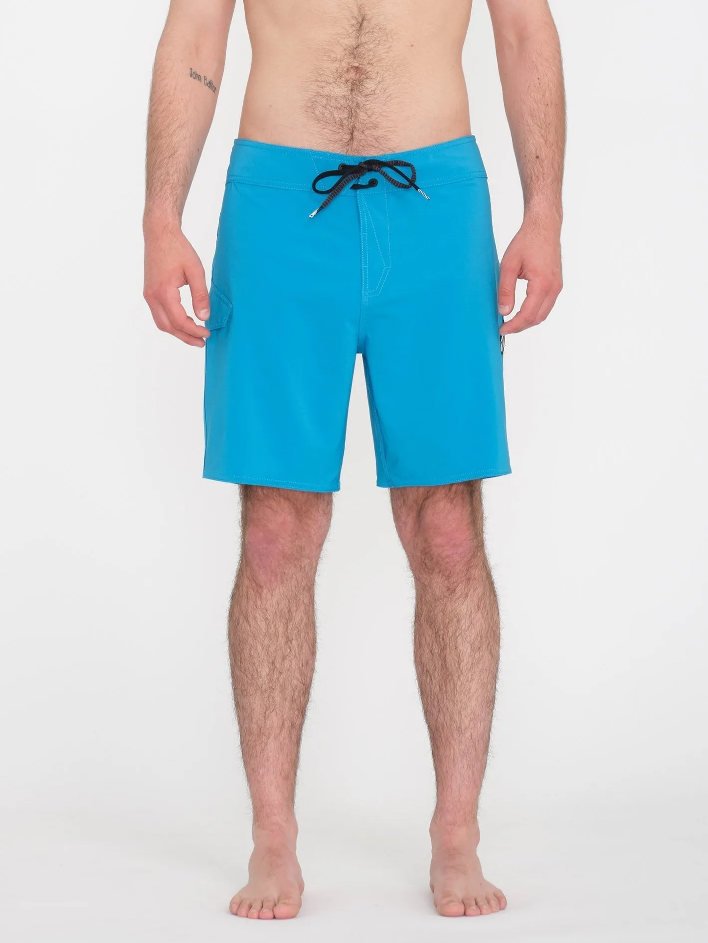Lido Solid Mod 18" Boardshort - TIDAL BLUE