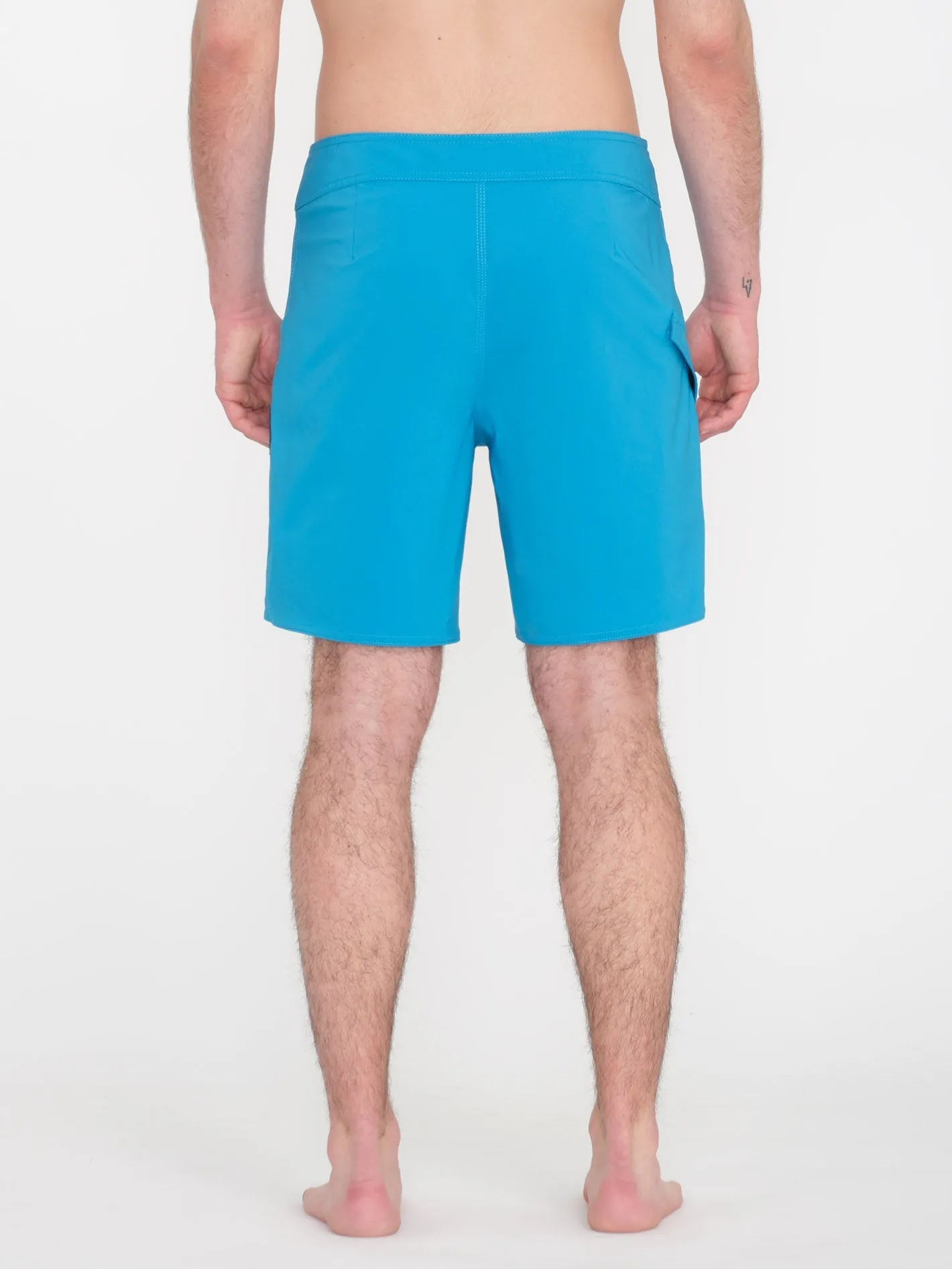 Lido Solid Mod 18" Boardshort - TIDAL BLUE