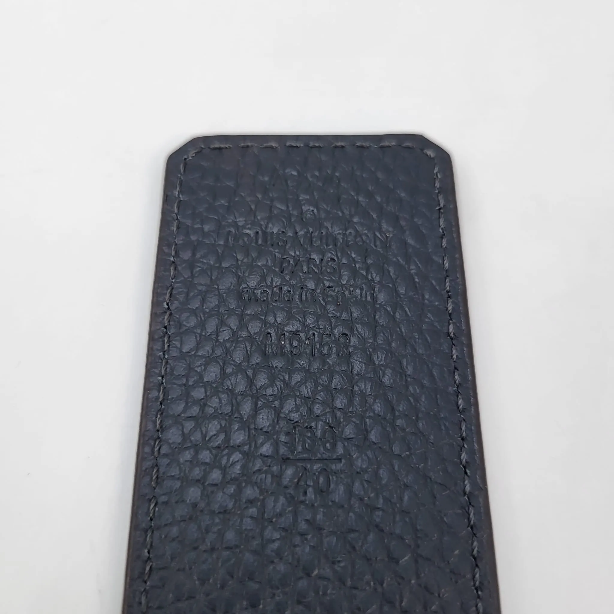 LV Initiales 40 MM Reversible Taurillon Leather Belt