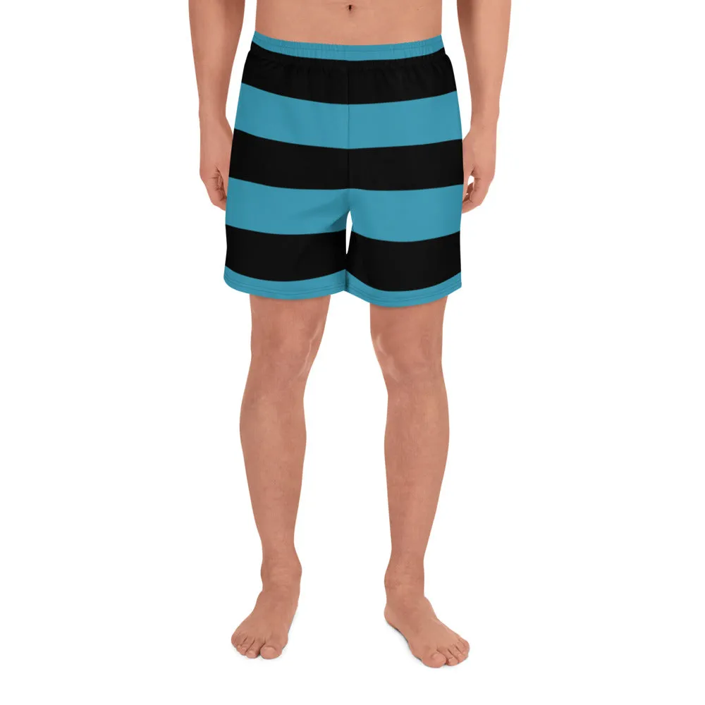Men's Athletic Long Shorts Teal