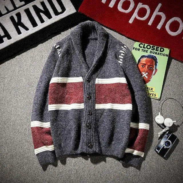 Men's Fashion Cardigan Sweater
