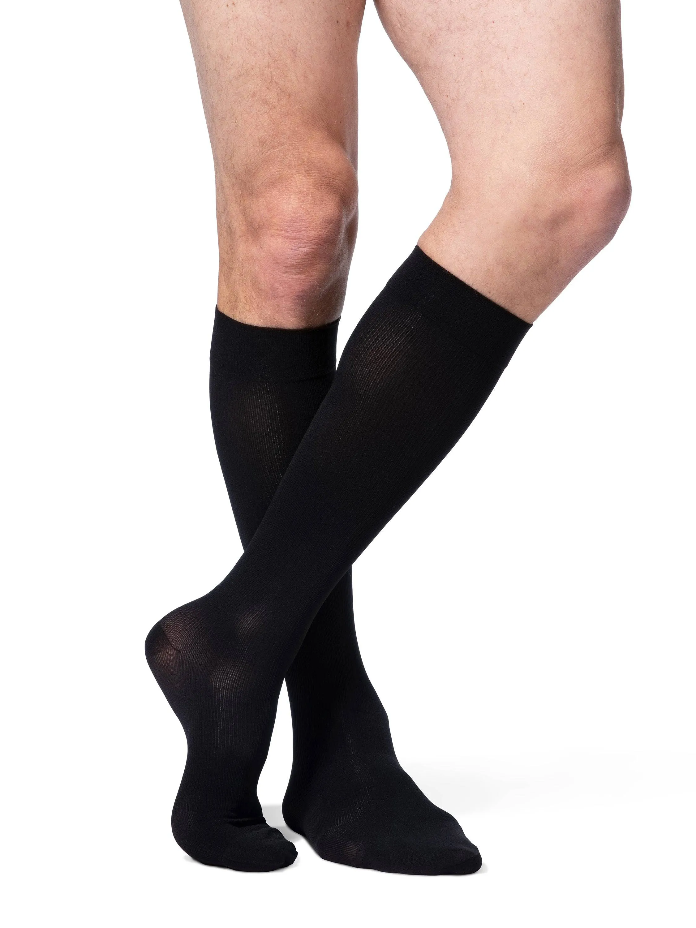Sigvaris Opaque (Formerly 860 Select Comfort) Men's Knee High  20-30mmHg-Closed Toe