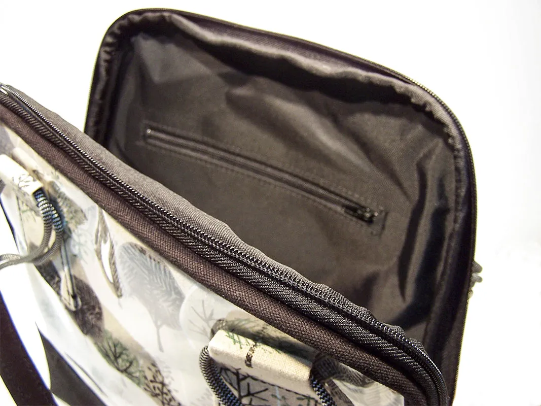Small Bowler Bag in Trees
