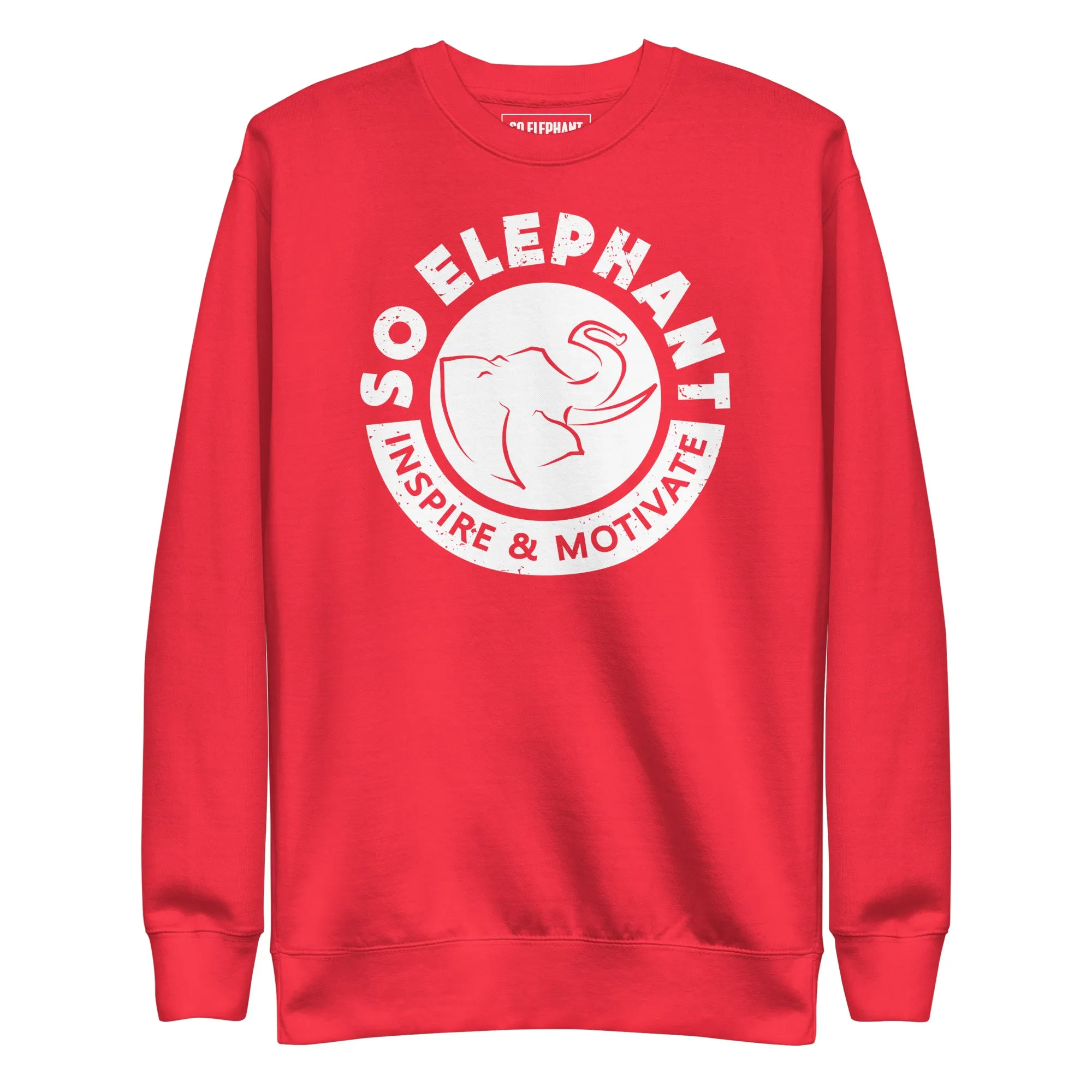 SO ELEPHANT MEN'S "INSPIRE & MOTIVATE" Premium Sweatshirt
