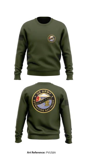 US Army Recruiting BN - Portland Store 1 Core Men's Crewneck Performance Sweatshirt - PvuS8A